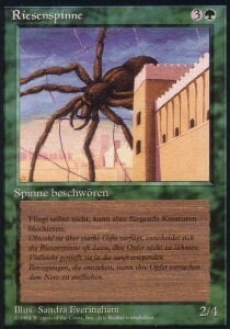 Giant Spider Card Front