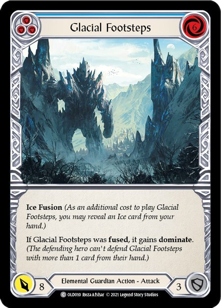 Passi Glaciali - Blu Card Front