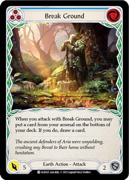 Spaccaterra - Blu Card Front