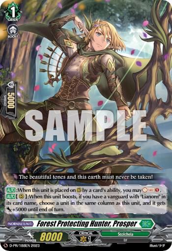 Forest Protecting Hunter, Prosper Frente