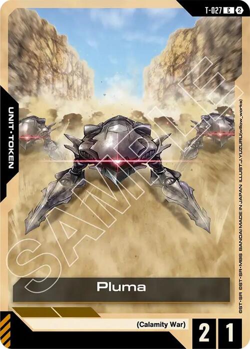Pluma Card Front