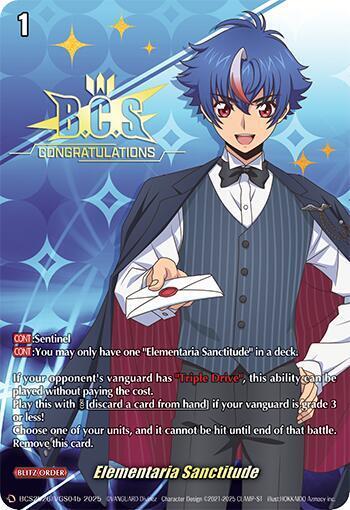 Elementaria Sanctitude Card Front