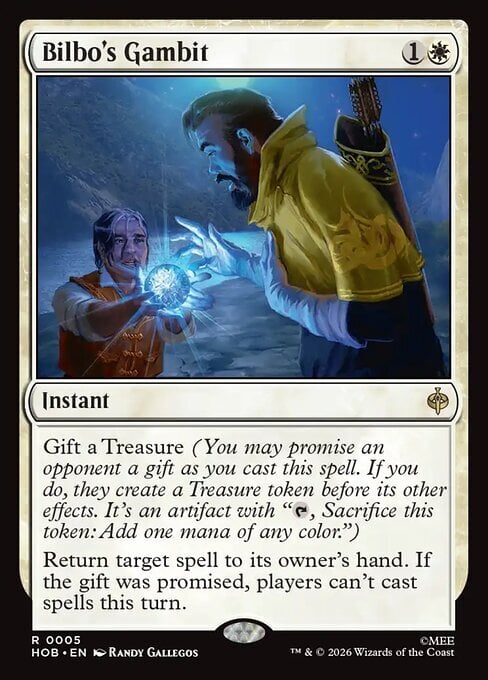 Bilbo's Gambit Card Front