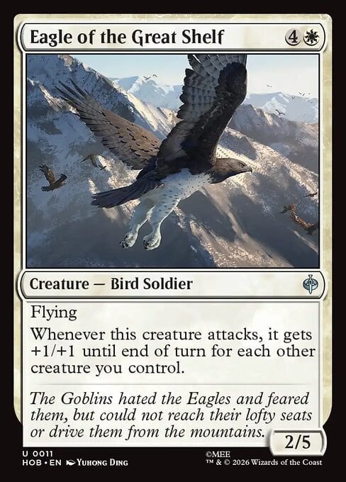 Eagle of the Great Shelf Card Front
