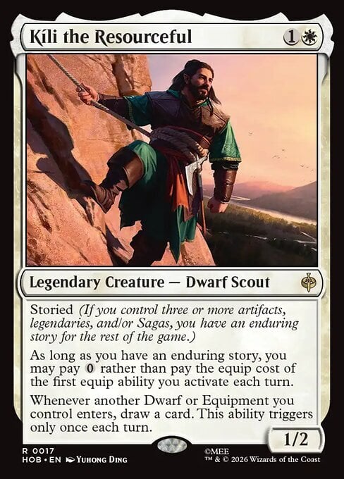 Kíli the Resourceful Card Front