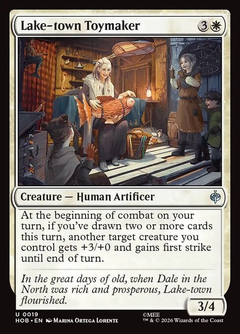 Lake-town Toymaker Card Front