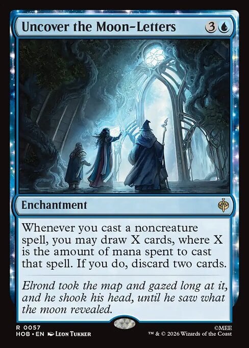Uncover the Moon-Letters Card Front