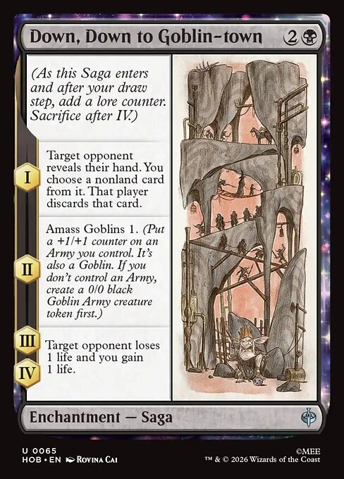 Down, Down to Goblin-town Card Front