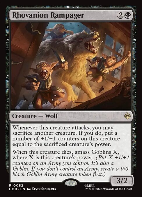 Rhovanion Rampager Card Front