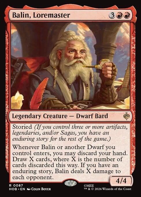Balin, Loremaster Card Front