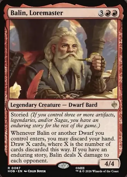 Balin, Loremaster Card Front
