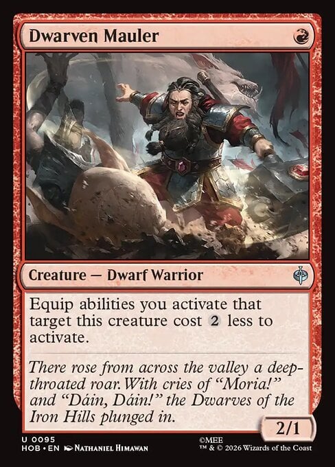 Dwarven Mauler Frente