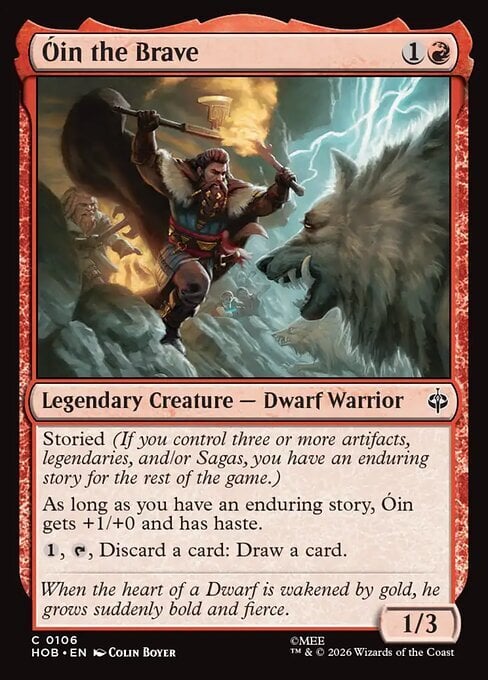 Óin the Brave Frente