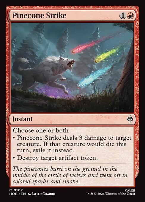 Pinecone Strike Frente