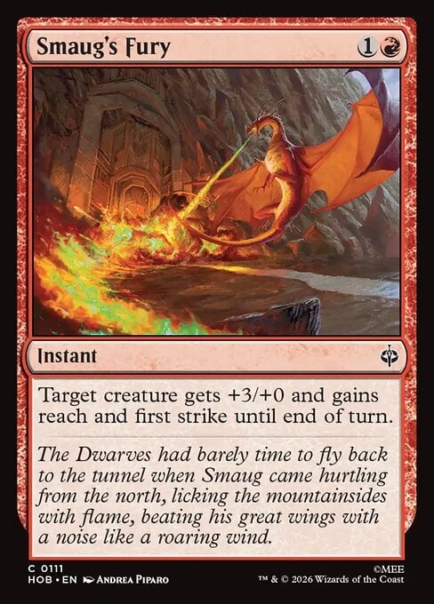 Smaug's Fury Frente