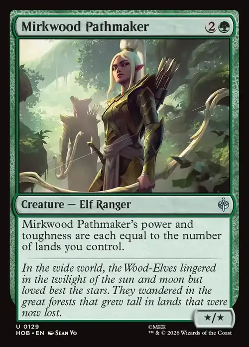 Mirkwood Pathmaker Card Front