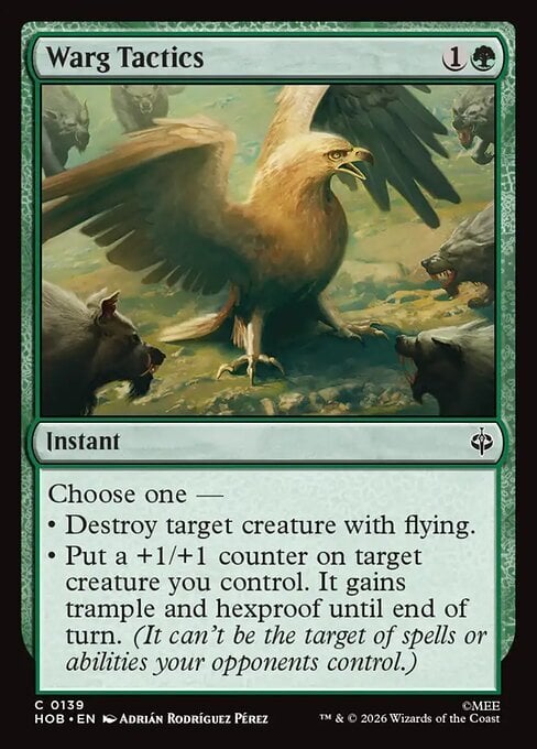 Warg Tactics Card Front