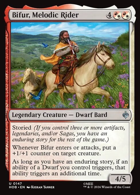 Bifur, Cavaliere Melodico Card Front