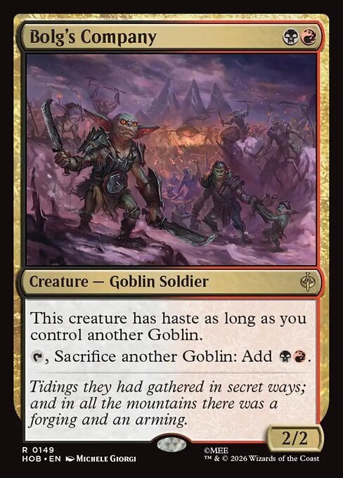 Bolg's Company Frente