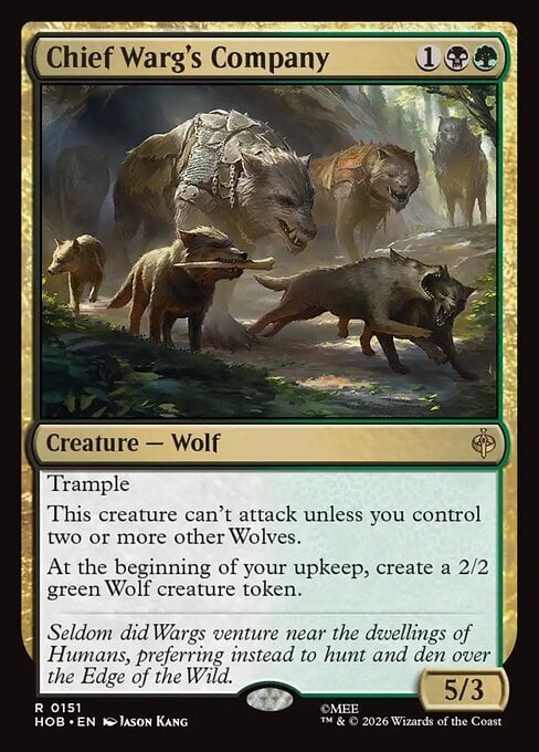 Compagnia del Warg Capo Card Front