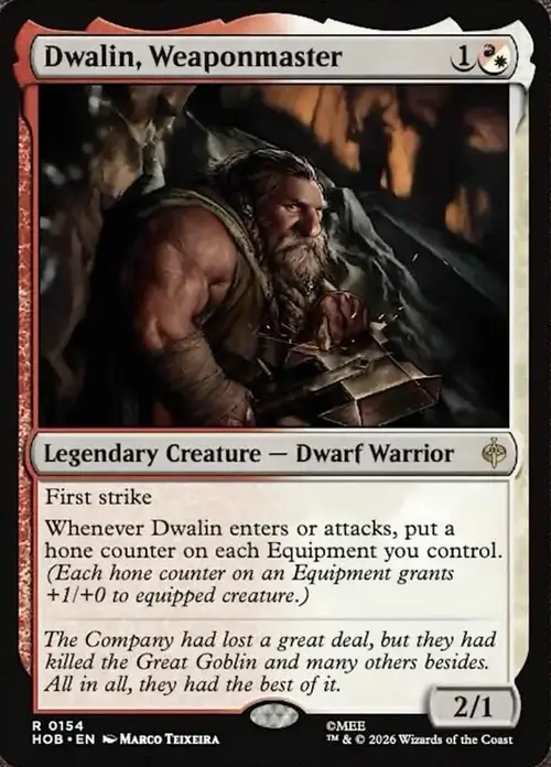 Dwalin, Weaponmaster Card Front