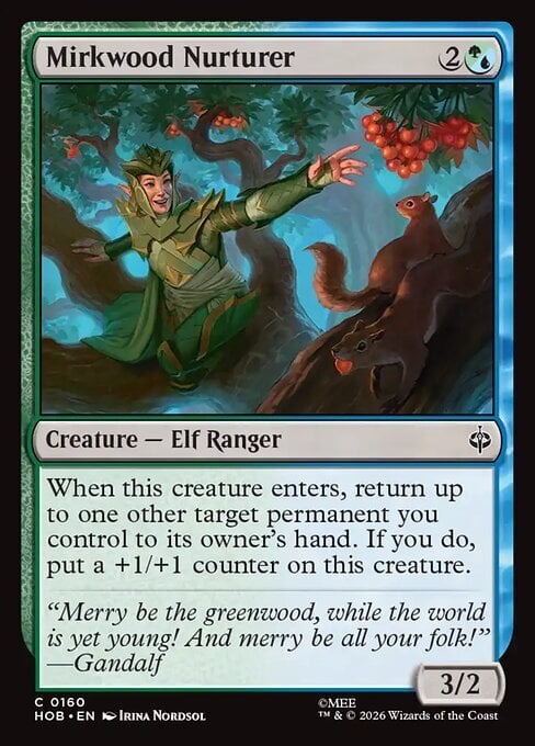 Mirkwood Nurturer Card Front