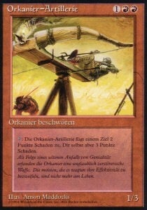 Orcish Artillery Card Front