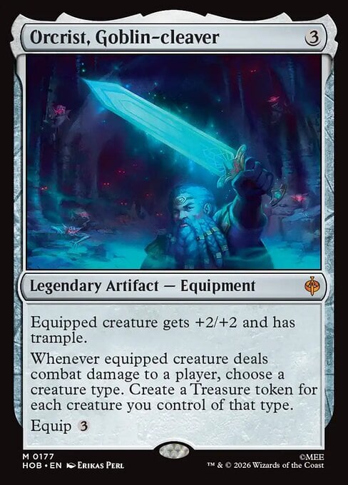 Orcrist, Goblin-cleaver Card Front