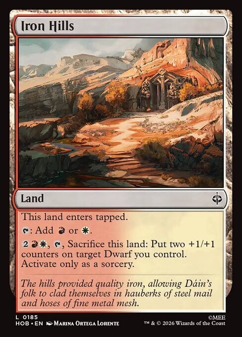 Iron Hills Card Front