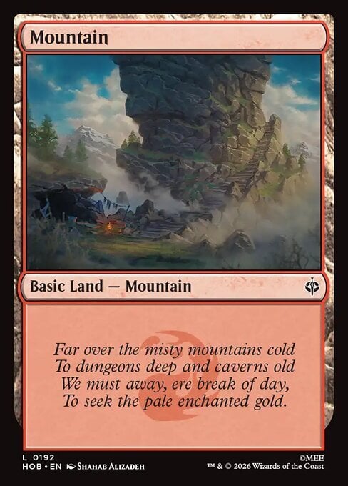 Montagna Card Front