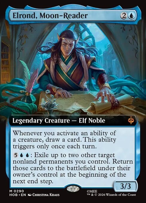 Elrond, Moon-Reader Frente