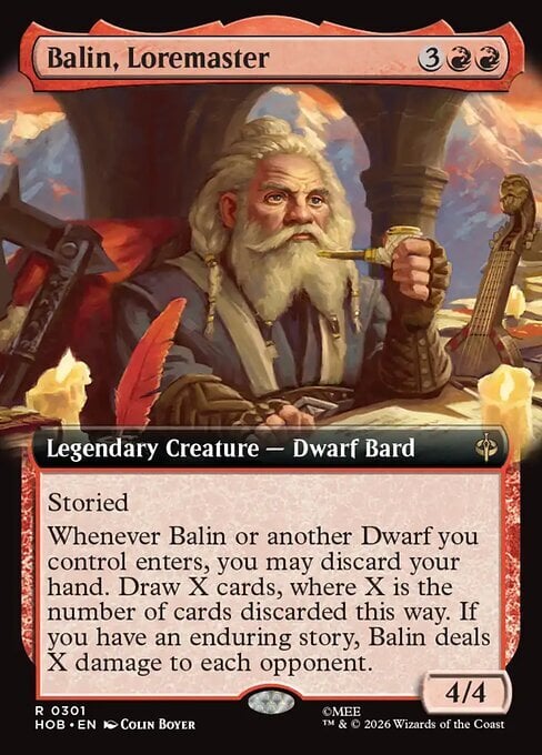 Balin, Loremaster Card Front
