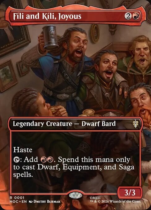 Fili and Kili, Joyous Frente