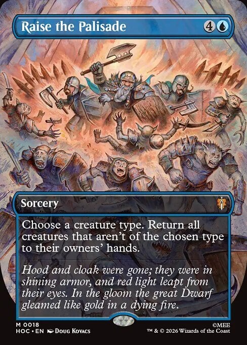 Raise the Palisade Card Front