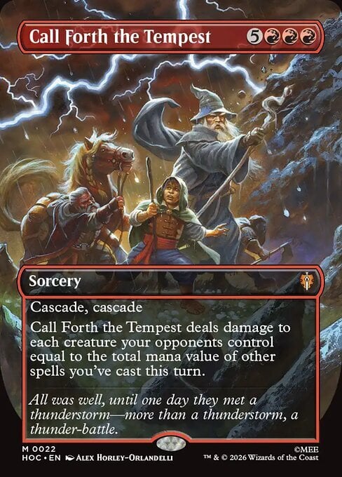 Call Forth the Tempest Frente