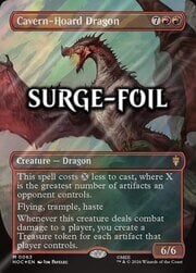 Cavern-Hoard Dragon · Borderless | Surge Foil 063