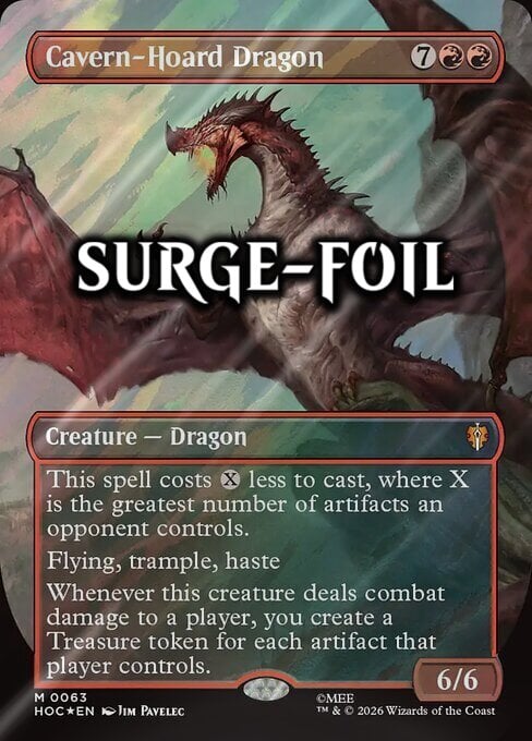 Drago Accumulatore delle Caverne Card Front