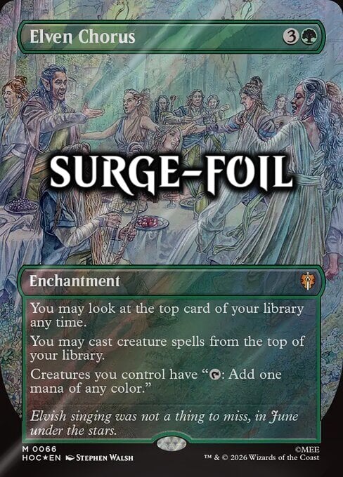 Elven Chorus Card Front