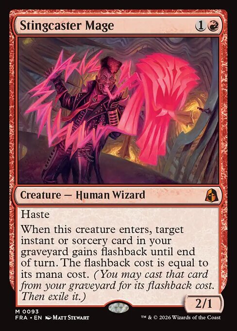 Stingcaster Mage Card Front