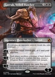 Garruk, Veiled Butcher · Borderless 303