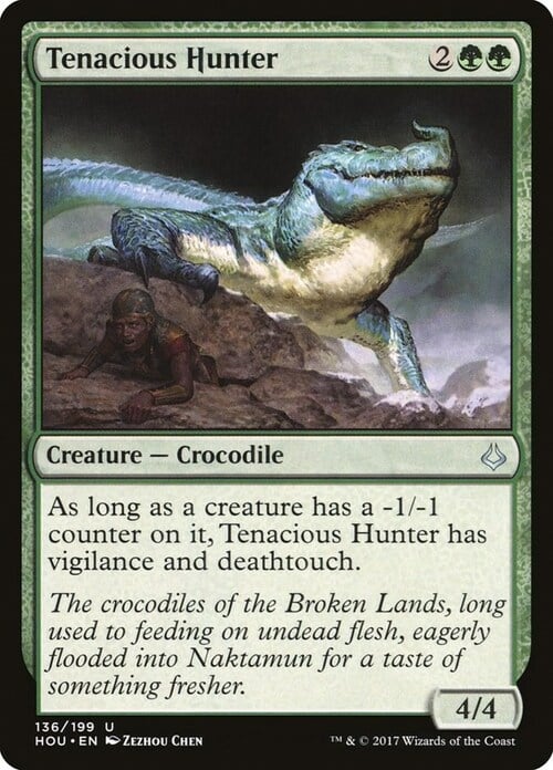 Tenacious Hunter Card Front