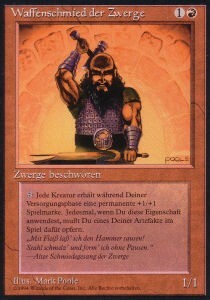 Dwarven Weaponsmith Card Front