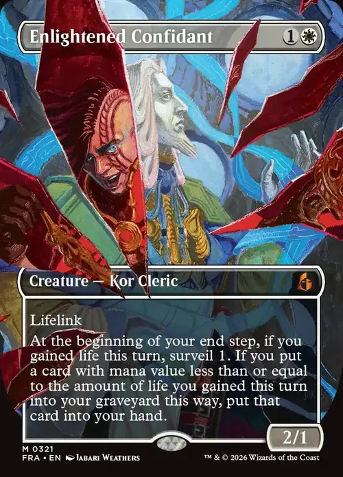 Enlightened Confidant Card Front