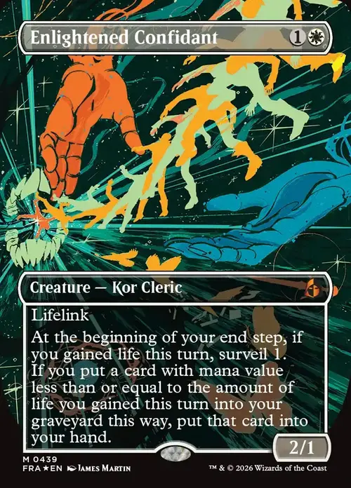 Enlightened Confidant Card Front