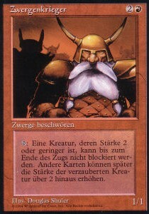 Dwarven Warriors Card Front