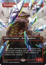 Craterclaw Colossus · Borderless | Facet Foil 455