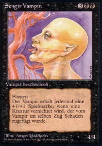 Sengir Vampire Card Front