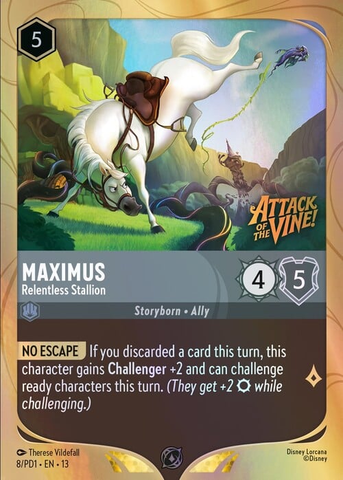 Maximus - Stallone Implacabile Card Front