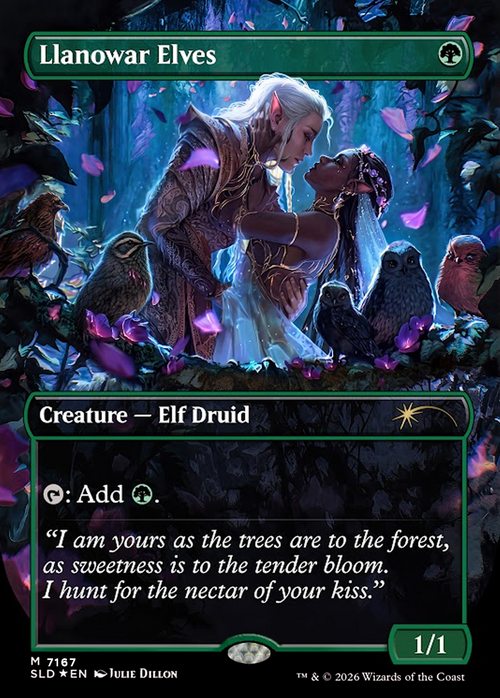 Elfos de Llanowar Frente