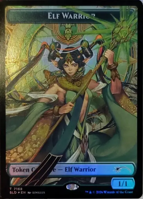 Elf Warrior Card Front